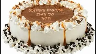 Name On Cake In Photoshop : Photoshop tutorial
