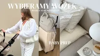 BABY PREP! stroller selection, baby haul, and bedroom refresh / weekly vlog with Jules