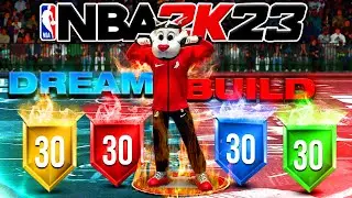 My NBA 2K23 DREAM BUILD is UNSTOPPABLE and BROKEN.. (BEST BUILD)