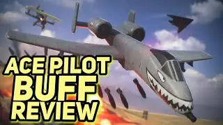 Ace Pilot BUFF REVIEW | Tower Defense Simulator | 21 June Update