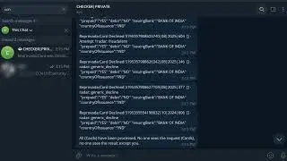Telegram CC Checker Bot  is back! More info is in Description 2025-2026