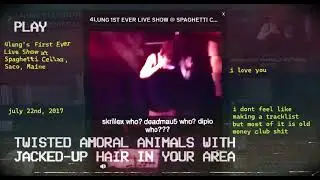 4lung's FIRST EVER LIVE SET from July 2017 [Official Audio]