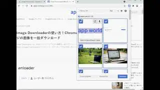 【WindowsでのImage Downloader】Chrome拡張機能でページの画像を一括ダウンロード