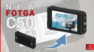 FOTGA 2000 nit HDMI & SDI Monitor Under $300 | C50S