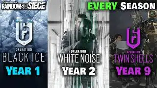 Rainbow Six Siege EVERY Menu Screen (2015 - Now)