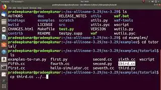 Explaining third.cc in NS3 - NS3 Tutorial # 5