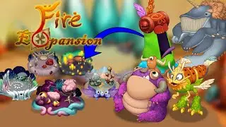 NEW Fire Monsters On The Magical Islands! (Fire Expansion Update)