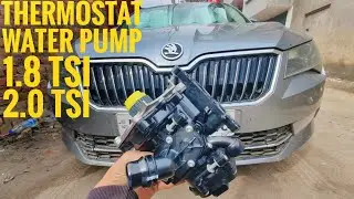 THERMOSTAT WATER PUMP | 1.8 TSI | 2.0 TSI | AUDI | SKODA | VOLKSWAGEN | P255600