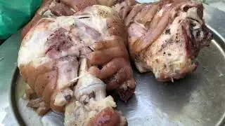 Рулька свиная подкопченая