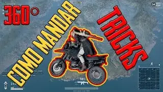 [TUTORIAL] Aprenda a mandar tricks com a moto no PUBG (360°)