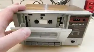 Realistic SCT-34 cassette deck fixes itself