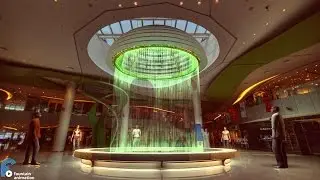 digital water curtain