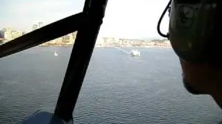 Helicopter ride over Seattle for the Space Needle Greenscreen
