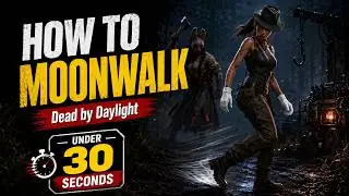 How to moonwalk in DBD in under 30 SECONDS