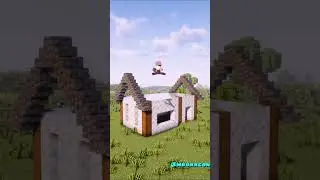 MINECRAFT HOUSE SHORT #youtubeshorts #minecraft