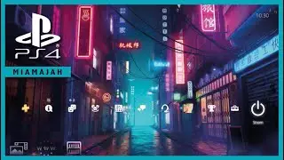 Cyber City Alley (Backstreet Of Chinatown) - HiQ Ace Unlimited | PS4 (Dynamic Theme) HD