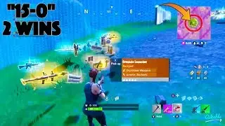 Fortnite Battle Royale: Gameplay Win (15-0) in Two Games!