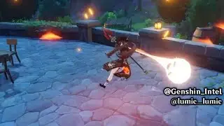Hu Tao new animation and skill -[Genshin impact]