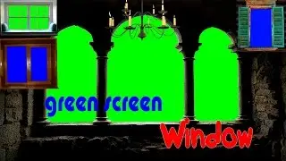 green screen window - окна для видеомонтажа HD1080