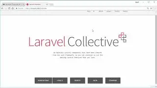 Full Stack Web Development Course  - Admin Panel - 2 Installing Laravel Collective