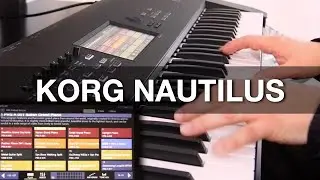 KORG Nautilus - erster Preset-Test - no talking!