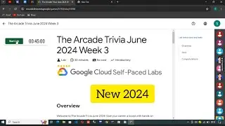 The Arcade Trivia June 2024 Week 3 lab solution 