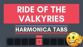 How to play Ride of the Valkyries on harmonica