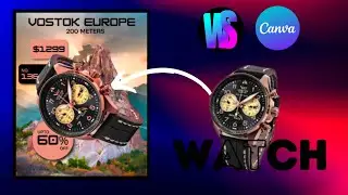 Master Watch Ad Design In Canva | A Step-by-Step Guide | Canva tutorial