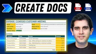 Create Dynamic PDFs with Tabular Data using Power Automate