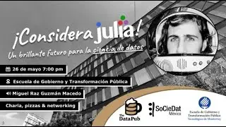 The Data Pub Mayo: Considera Julia, un brillante futuro para la ciencia de datos.