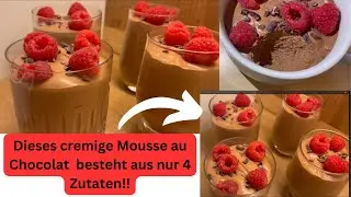 The best and fluffiest ketogenic chocolate mousse!