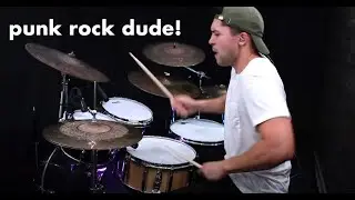Practice Loop for Drummers - Pop/Punk - Drum-less Track