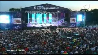 Тирасполь праздничный концерт на площади Суворова 2 сентября 2015 год