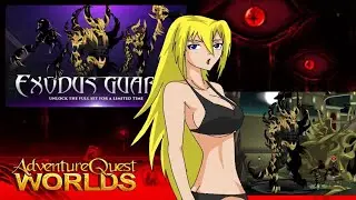 AQWorld Limited Time Rare House Exodus Titan Guard Shop + Exodus Titan full armor set shop