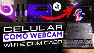 CELULAR COMO WEBCAM (WIFI OU CABO)
