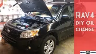 How to Oil Change Toyota Rav4 / 2006 - 2012 Rav4 Oil and Filter Change