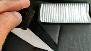 Replacing the cabin filter of Mitsubishi Carisma with your own hands in 7 minutes!