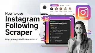 How to use Instagram Following Scraper |  Ingtagram Following Email  Extractor | LeadStal