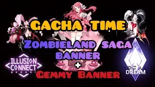 [ILLUSION CONNECT × Zombieland Saga] Sakura Minato Banner & Gemmy Banner LUCKY!