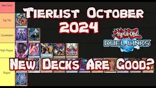 *UPDATED* TIERLIST OCTOBER 2024 [Yu-Gi-Oh! Duel Links][Yu-Gi-Oh! Duel Links]