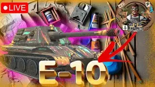 РОБЛЮ E-10 МІНІ Е-100 WOT BLITZ  СТРІМ / УКРАЇНСЬКОЮ / Dima zhe