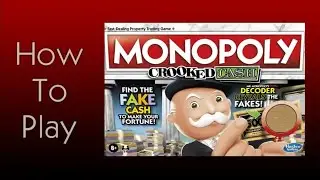 How To Play Monopoly Crooked Cash Board Game Review (Hasbro) + How To Play