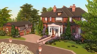 🌷 Cozy Brindleton Family Home || Sims 4 Speedbuild || No CC