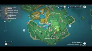 Lock Gate Solved (serpent's head) GENSHIN IMPACT