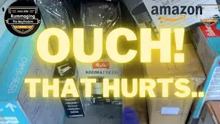 Amazon returns pallets, we spent £1200 but wish we never did.…salvage hell