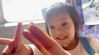 【男女双子】３歳になった双子と伊豆大島へ！初めての海はどうだったかな？