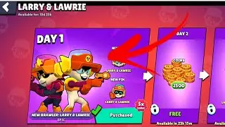 Larry and Lawrie Early Access Gameplay! | Best Gadget and Star Power | Brawl Stars