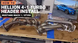 Turbo Mustang Mach 1 Header Installation Instructions