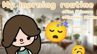 My Morning Routine in Toca World! 🌻🌞🛏️ || Toca World || Toca Boca || Jazmin Playz