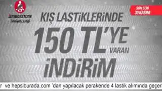 Bridgestone  Kış Lastiği İndirimi Reklamı